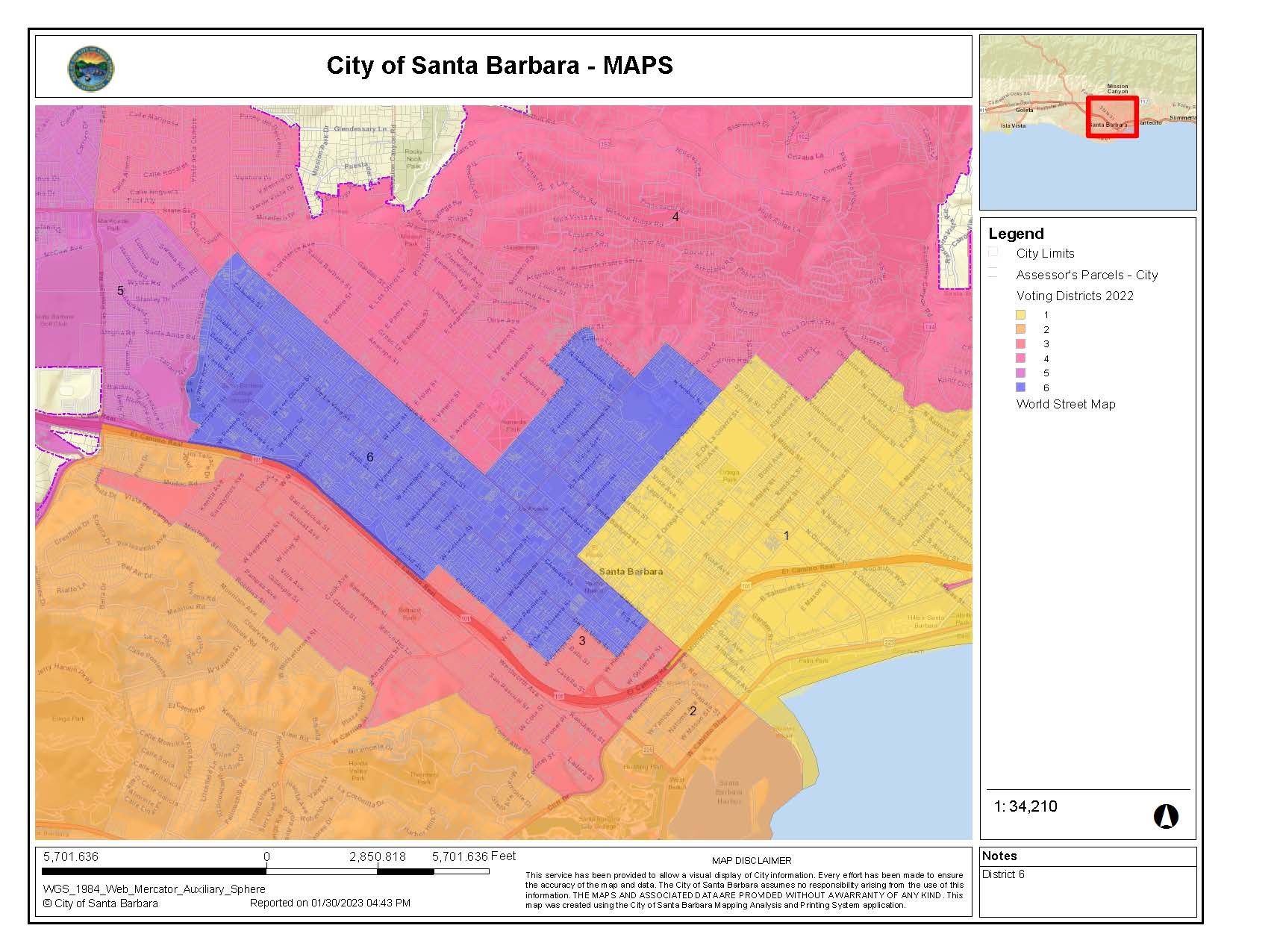 Elections City of Santa Barbara